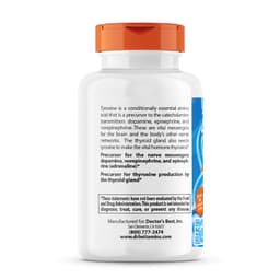 Doctor's Best - L-Tyrosine, 500mg - 120 Vcaps
