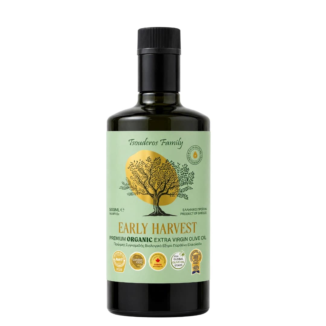 Tsouderos Family - Early Harvest Premium Organic Extra Virgin Olive Oil