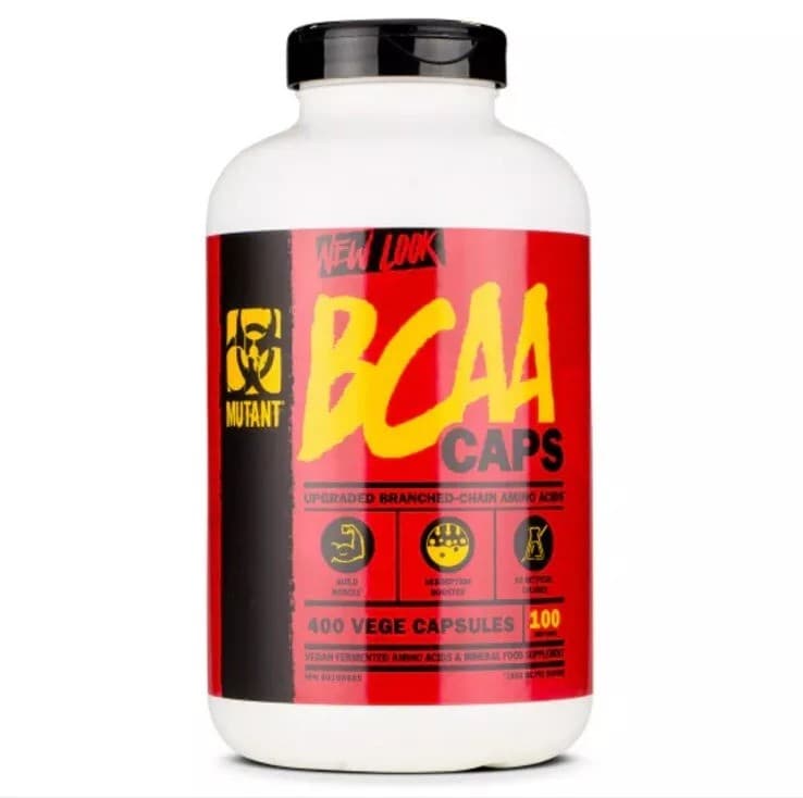 Mutant - BCAA Caps - 400 Vcaps – Mutant förpackning