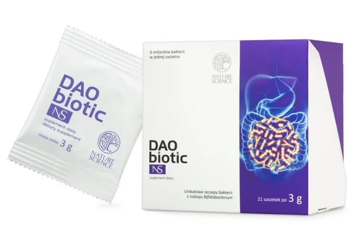 Nature Science - Dao Biotic Ns - 21 Sachets × 3g – Nature Science förpackning