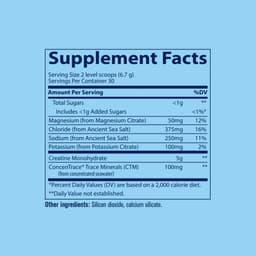 Trace Minerals - Hydro Pak Creatine + Electrolytes - 201g