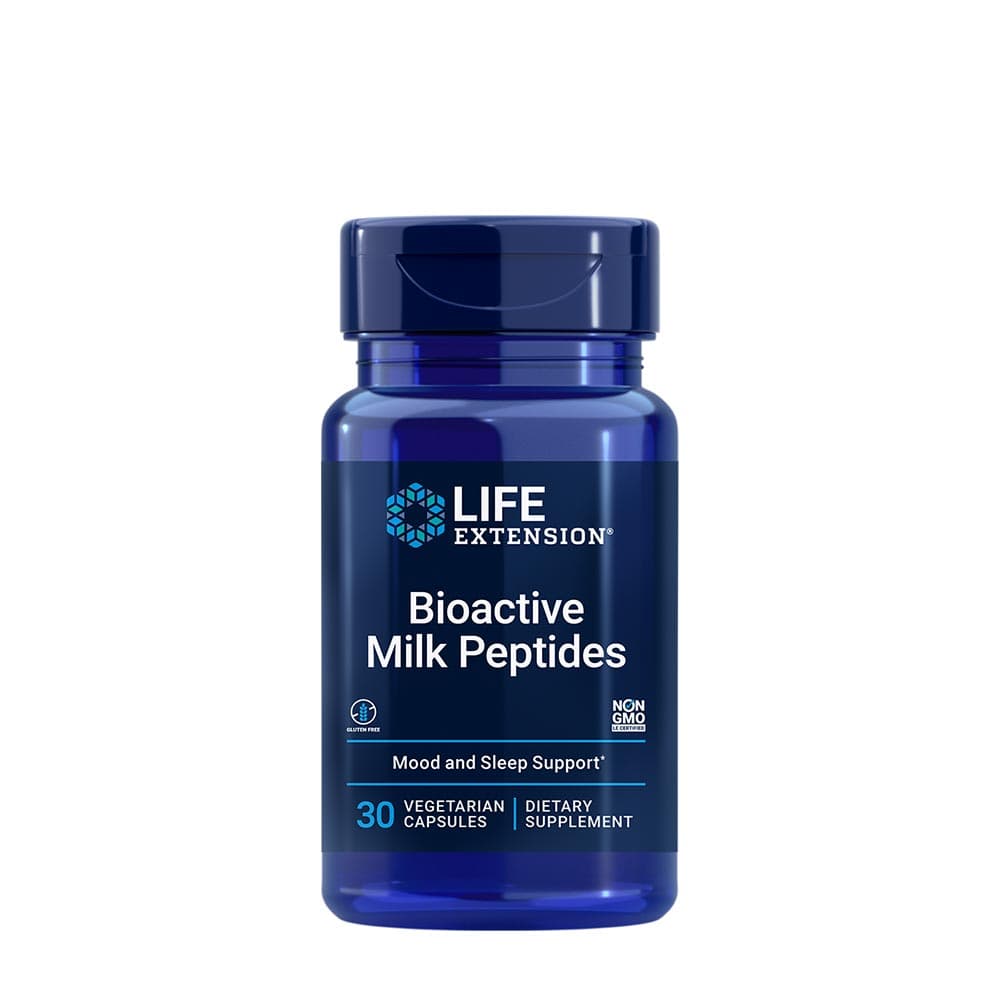 Life Extension - Bioactive Milk Peptides - 30 Caps – Life Extension förpackning