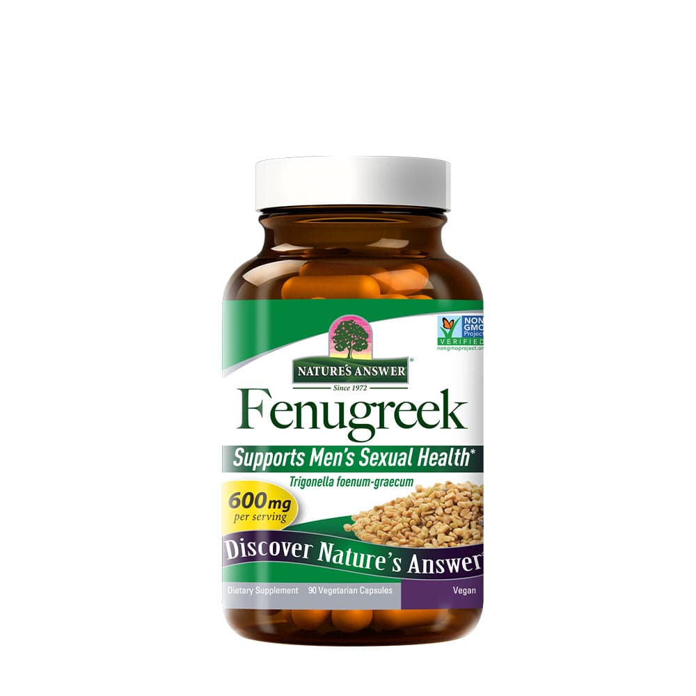 Nature's Answer - Fenugreek - 90 Vcaps – Nature'S Answer förpackning
