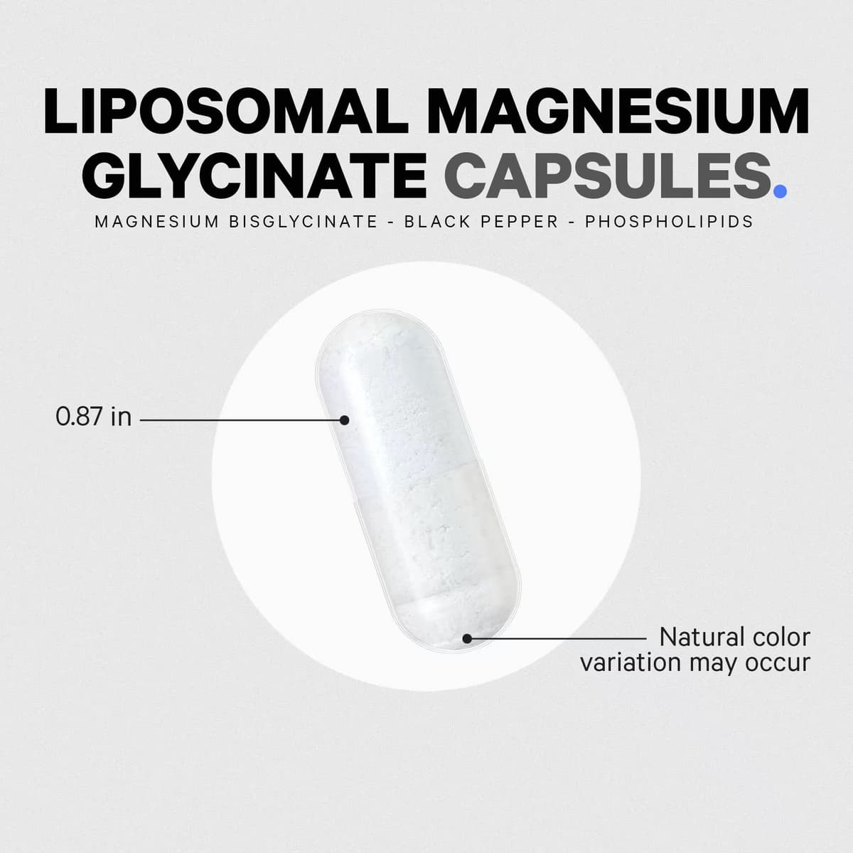 Codeage - Liposomal Magnesium Glycinate Capsules - 120 Vcaps