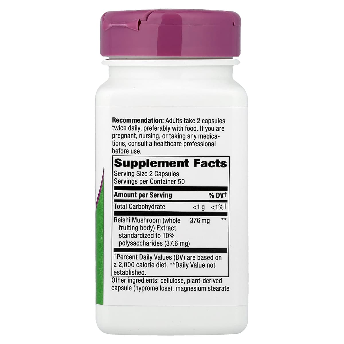 Nature'S Way - Reishi Mushroom - 100 Vcaps