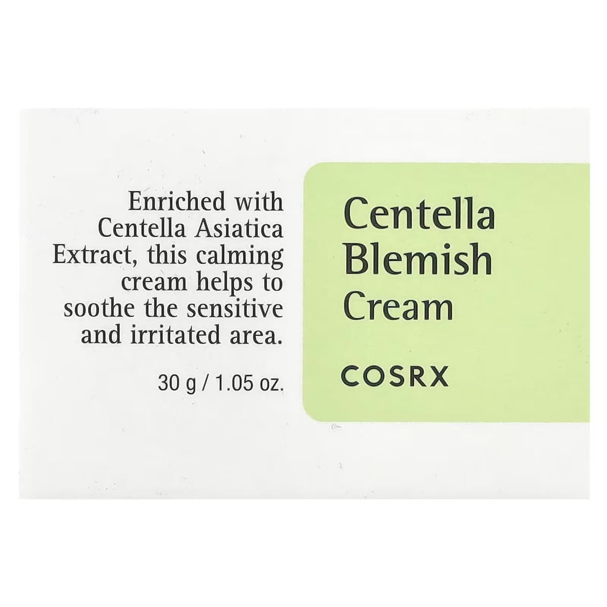 COSRX - Centella Blemish cream 30 ml