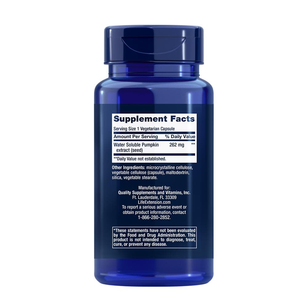 Life Extension - Water-Soluble Pumpkin Seed Extract