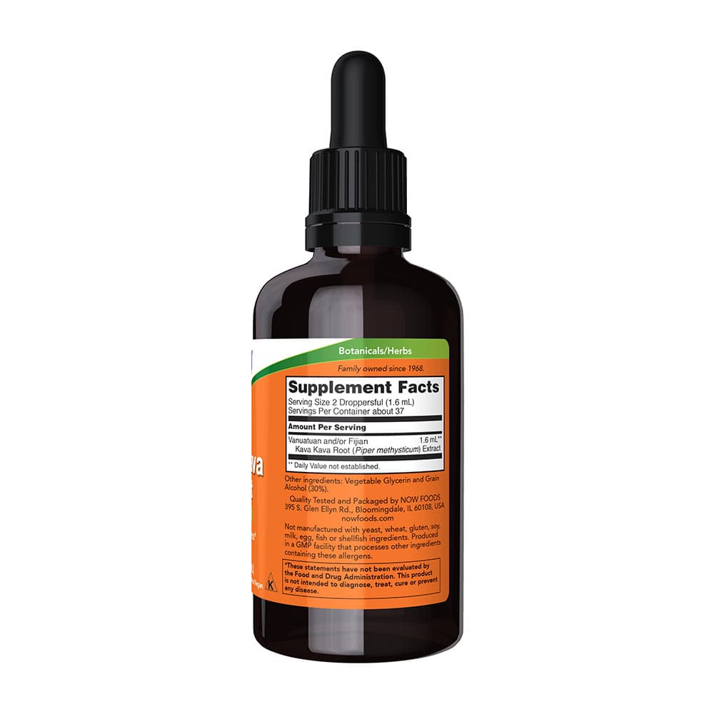 NOW Foods - Kava Kava Extract - 59 ml (2 fl.oz.)