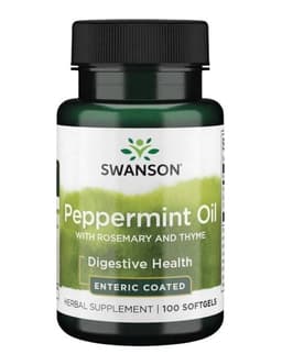 Swanson - Peppermint Oil With Rosemary And Thyme - 100 Softgels