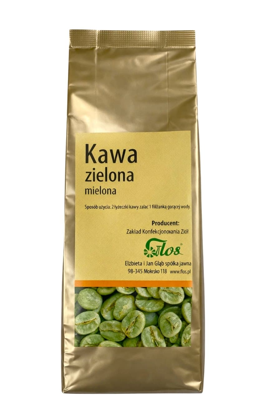Flos - Green Coffee - 200g – Flos förpackning
