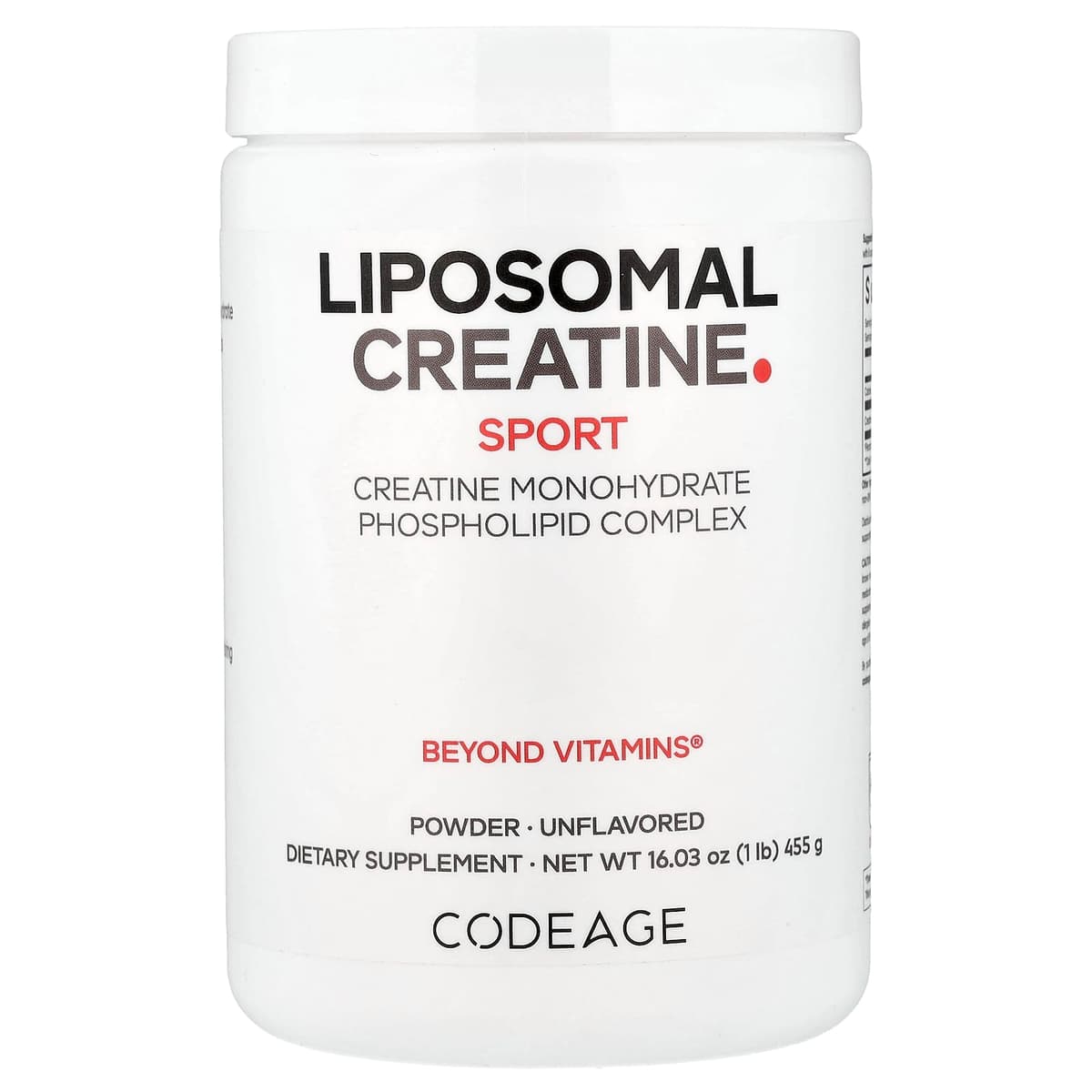 Codeage - Liposomal Creatine Sport - 455g