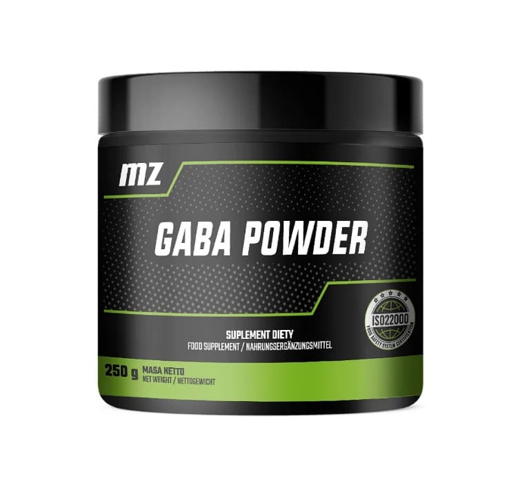 MZ - GABA - Naturell, 250 g pulver – förpackning