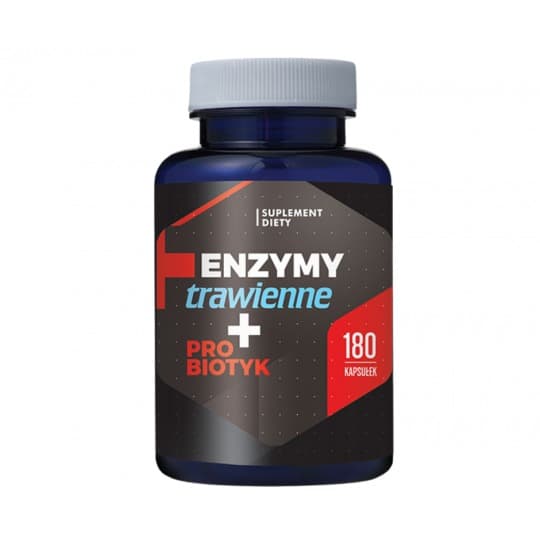 Hepatica - Digestive Enzymes + Probiotic - 90 Caps – Hepatica förpackning