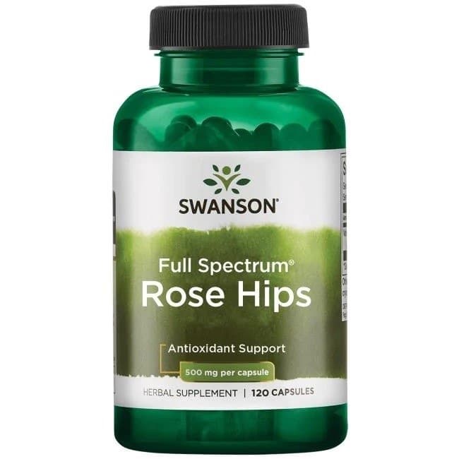 Swanson - Full Spectrum Rose Hips - 120 Caps – Swanson förpackning