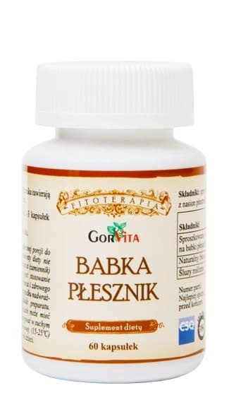 Gorvita - Plantain - 60 Caps – Gorvita förpackning