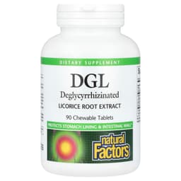 Natural Factors - DGL Deglycyrrhizinated Licorice Root Extract