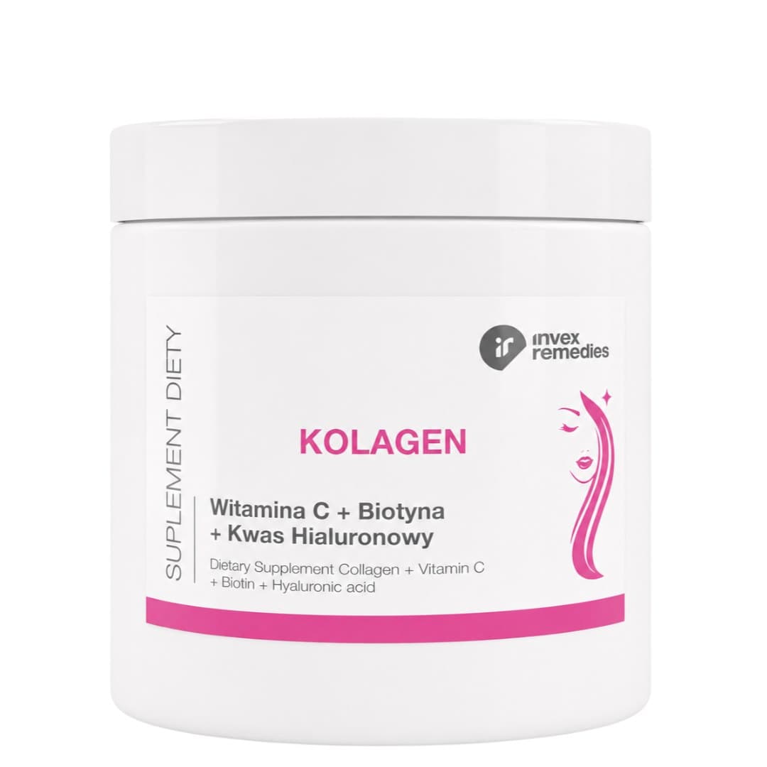INVEX REMEDIES - Collagen - 184g – INVEX REMEDIES förpackning