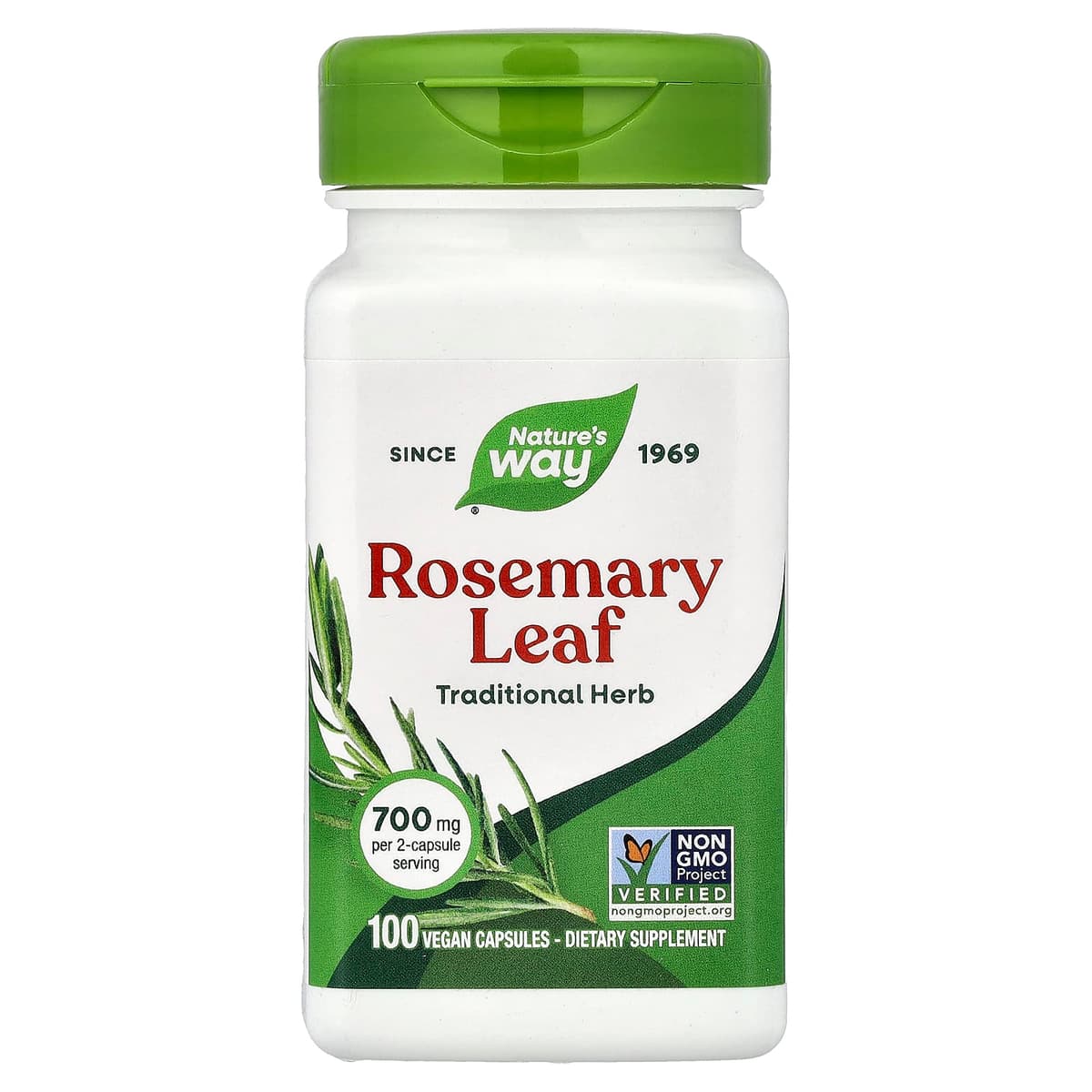 Nature'S Way - Rosemary Leaf - 100 Vcaps