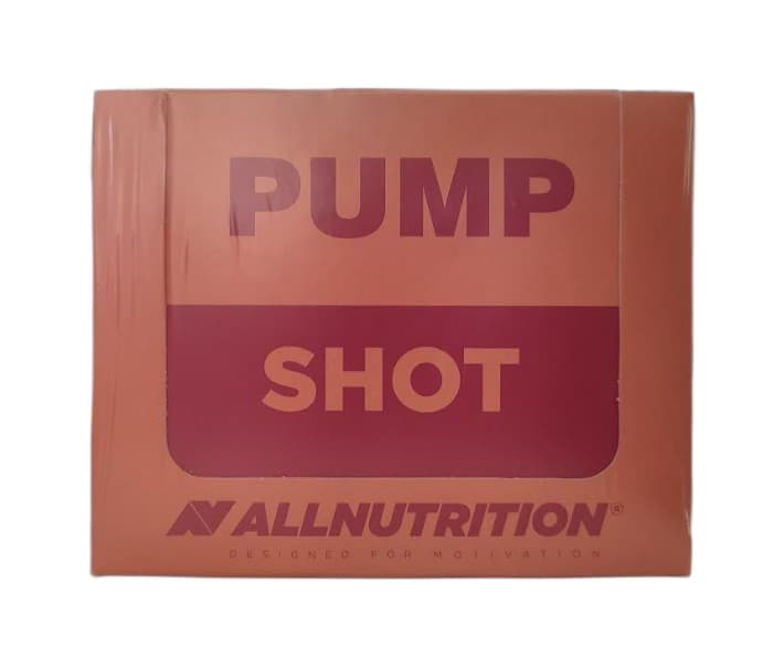 Allnutrition - Pump Shot - 12 x 80ml. – Allnutrition förpackning
