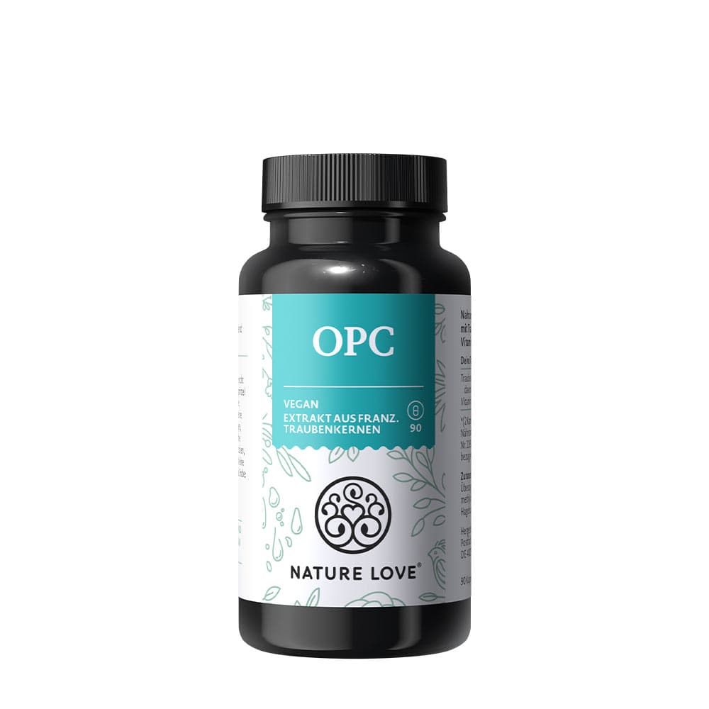 Nature Love - Opc Vegan Extract - 90 Caps – Nature Love förpackning