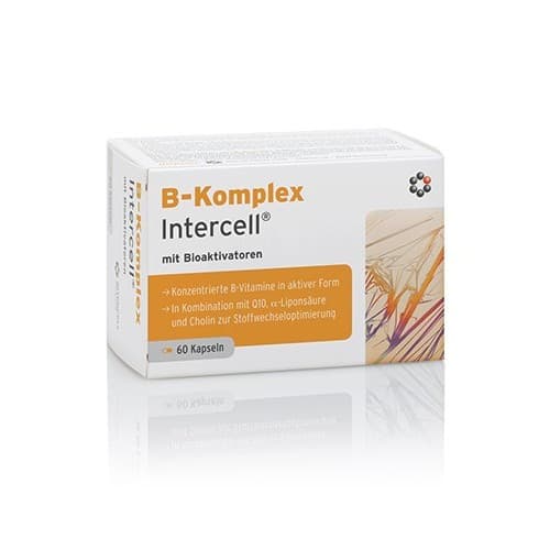 Intercell Pharma - B-Complex With Bioactivators - 60 Caps