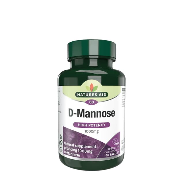 Nature's Aid - D-mannos - 60 tabletter – Nature's Aid