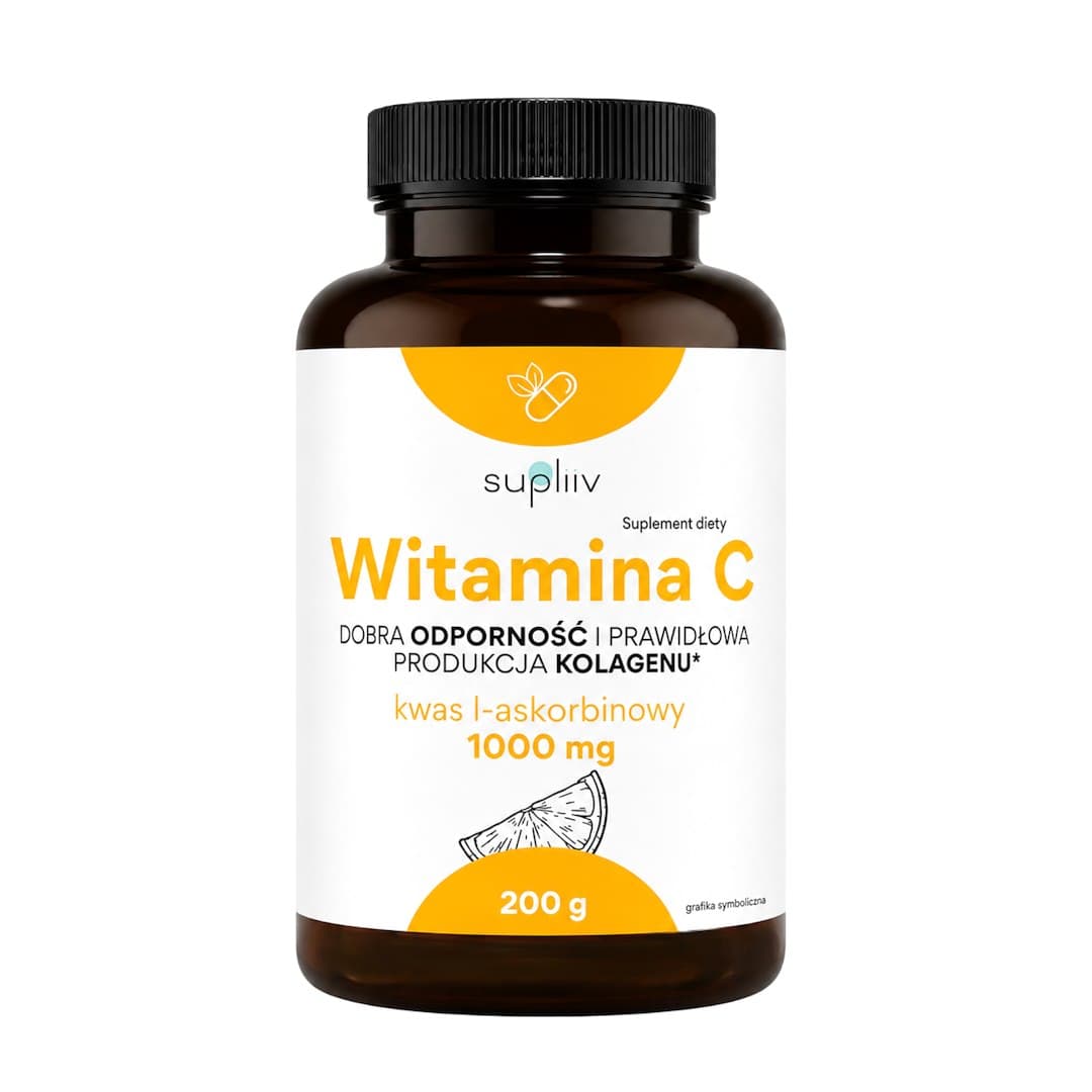 Supliiv - Vitamin C L-Ascorbic Acid - 200g