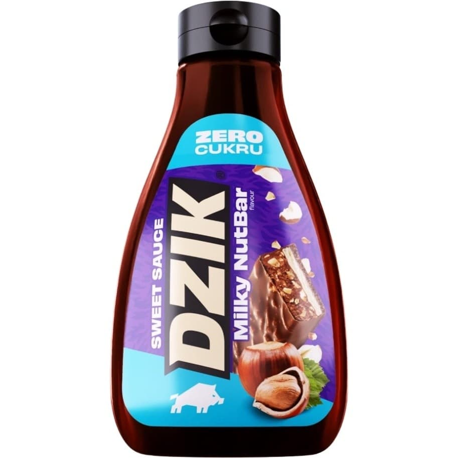 DZIK - Sweet Sauce Milky NutBar - 425ml – DZIK förpackning