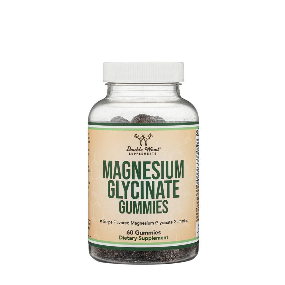 Double Wood Supplements - Magnesium Glycinate Gummies - 60 Gummies – Double Wood Supplements förpackning