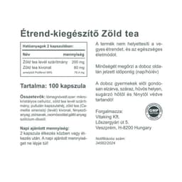 Vitaking - Green Tea Extract With Polyphenols - 100 Caps