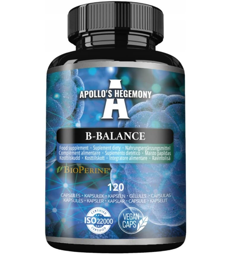 Apollo'S Hegemony - B-Balance - 120 Caps – Apollo'S Hegemony förpackning