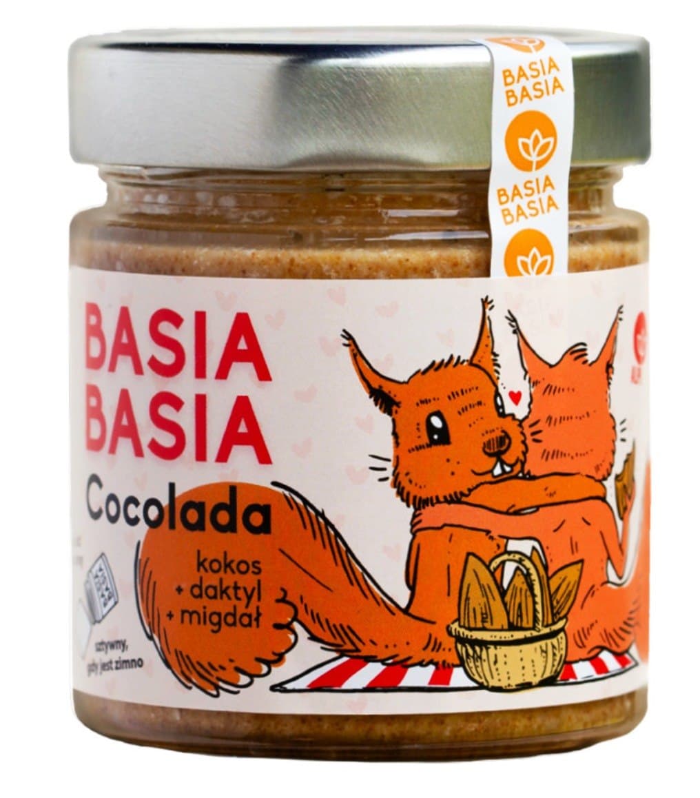 Basia Basia - Cocolada - 210g – Basia Basia förpackning