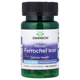 Swanson - Albion Ferrochel Iron - 18mg - 180 Caps