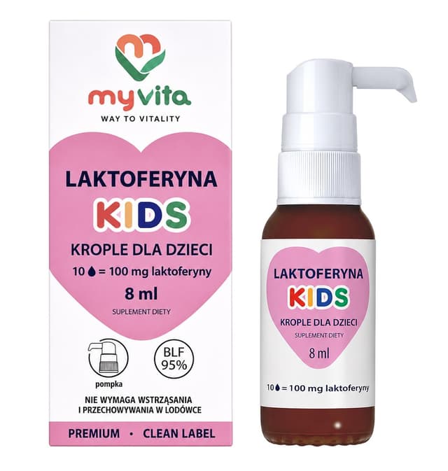 MyVita - Lactoferrin Kids Drops 8ml – MyVita
