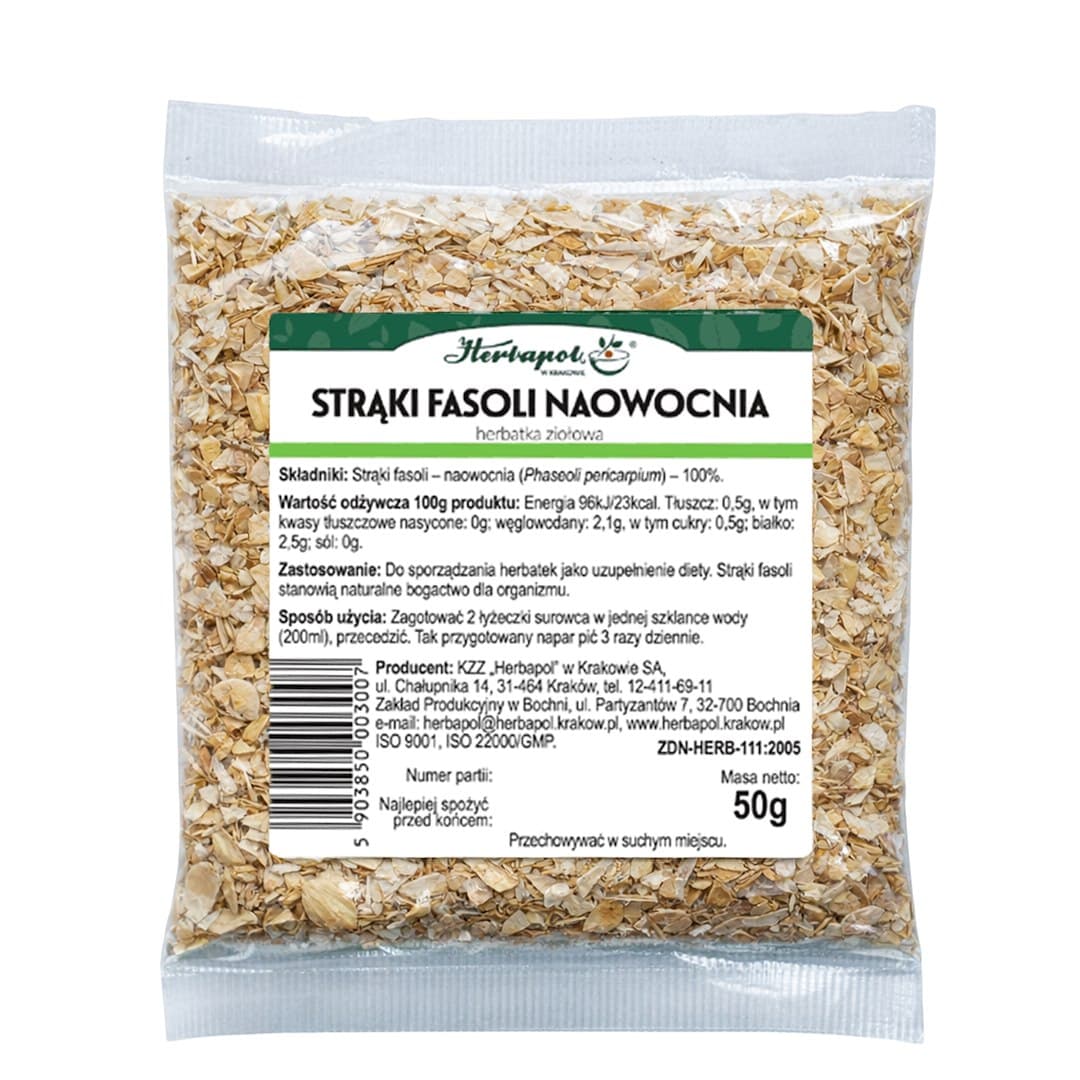 Herbapol Kraków - Bean Pods 50g – Herbapol Kraków förpackning