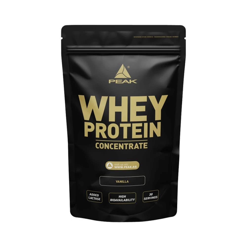 Peak Whey Protein Concentrate – Peak förpackning