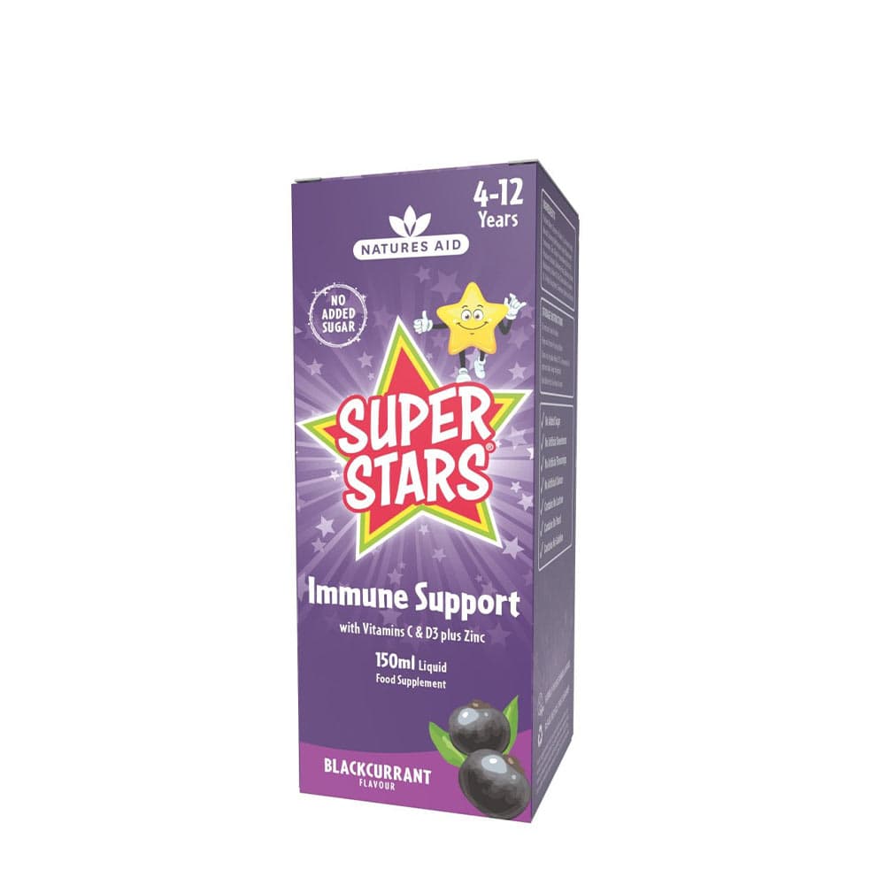 Nature's Aid - Super Stars Immune Support (Blackcurrant - 150ml)