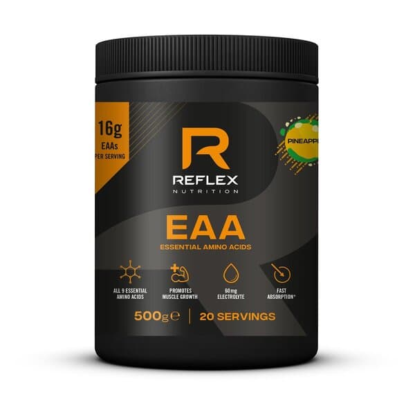 Reflex Nutrition - EAA, Pineapple - 500g – Reflex Nutrition förpackning