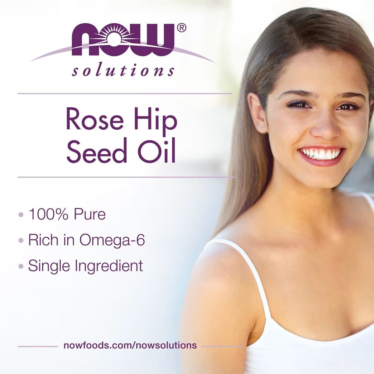 Now Foods - Essential Oil, Rose Hip Seed Oil - 30ml