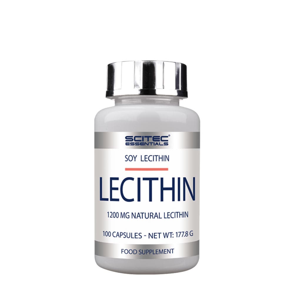Scitec Essentials - Lecithin - 100 Caps – Scitec Nutrition förpackning