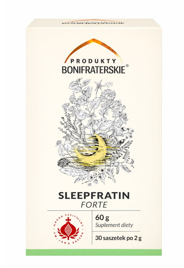 Produkty Bonifraterskie - Sleepfratin Forte - 60g – Produkty Bonifraterskie