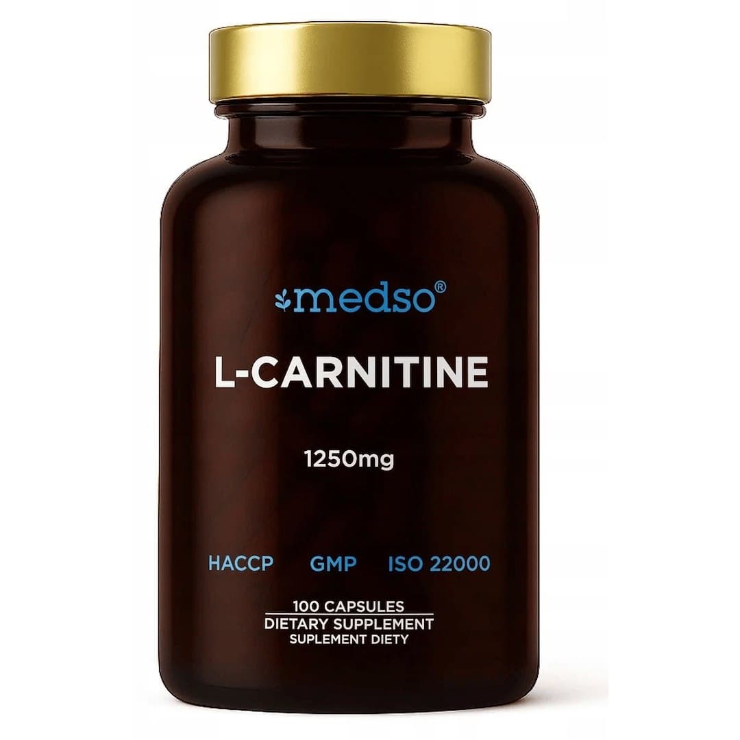 Medso - L-Carnitine - 100 Capsules – Medso förpackning