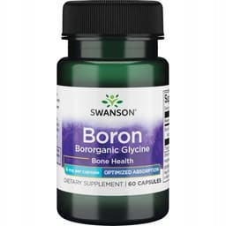 Swanson - Albion Boron Bororganic Glycine - 60 kapsler