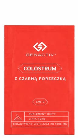 Genactiv - Colostrum With Black Currant Sachets 1000mg, 30 Pcs