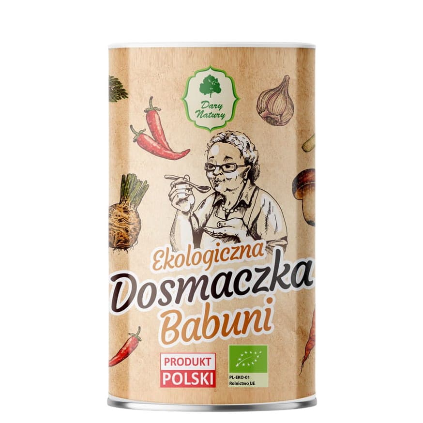 Dary Natury - Ekologisk kryddblandning enligt mormors recept - 250 g
