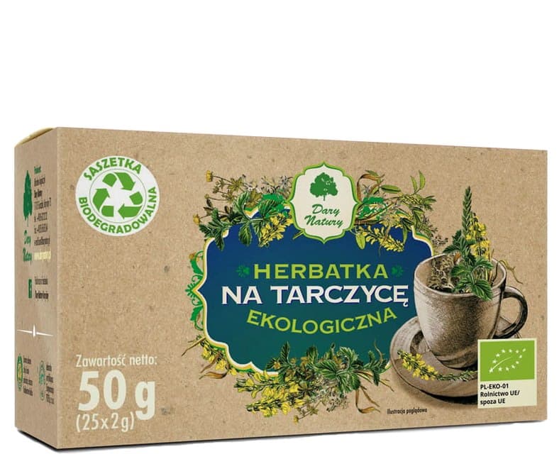 Dary Natury - Thyroid Tea – Dary Natury förpackning