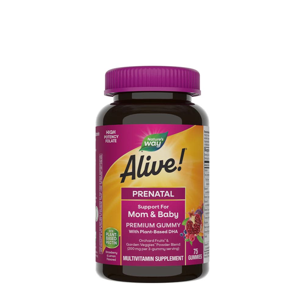 Nature's Way - Alive!® Premium Prenatal Gummies - 75 Gummies