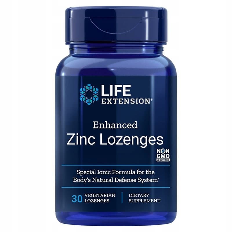 Life Extension - Enhanced Zinc Lozenges - 30 Lozenges – Life Extension förpackning