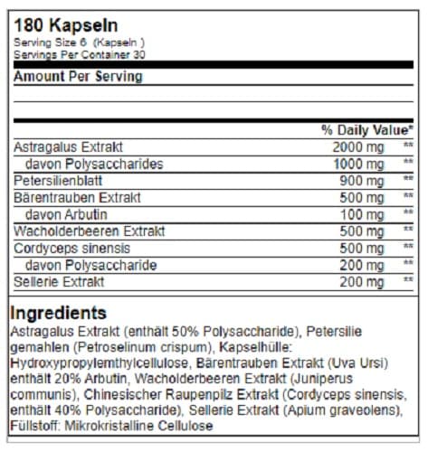 GN - Urtekompleks - 180 kapsler