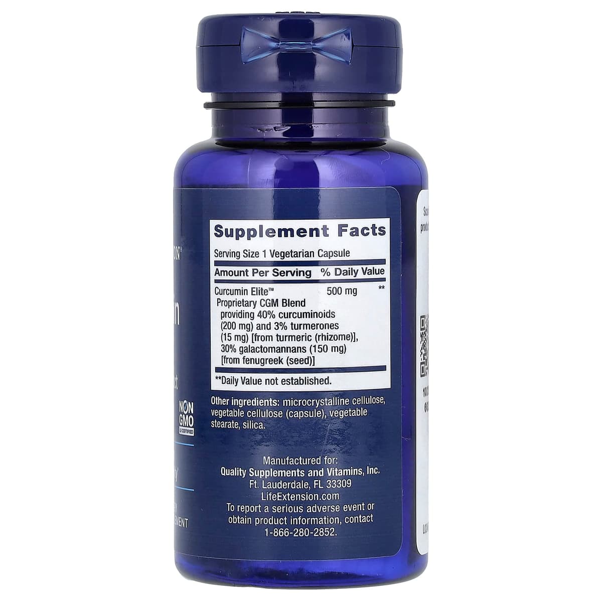 Life Extension - Curcumin Elite Turmeric Extract - 30 capsules